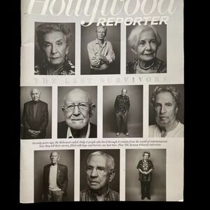 The Hollywood Reporter December 25, 2015 The Last Holocaust Survivors Issue ￼ ￼